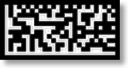 DM code for LSFdotMEslash3R at 12x26 - 1px quiet zone - inverted colors 120w